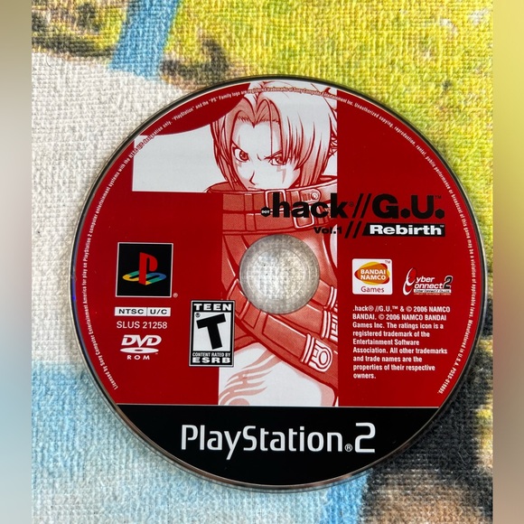 Dot Hack GU Rebirth PlayStation 2 Video Game - Picture 3 of 4